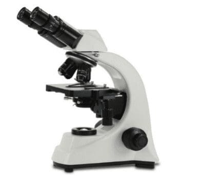 Laboratory Binocular Microscope with Plan Optics